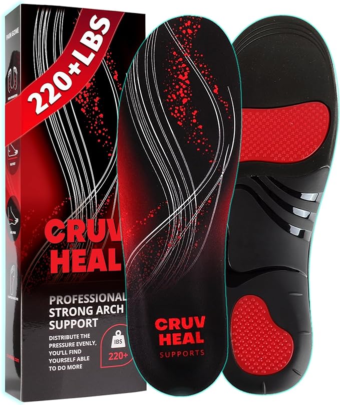 CRUVHEAL Insoles Provide Superior Comfort and Support